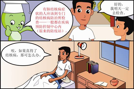 防治肺结核宣传图片